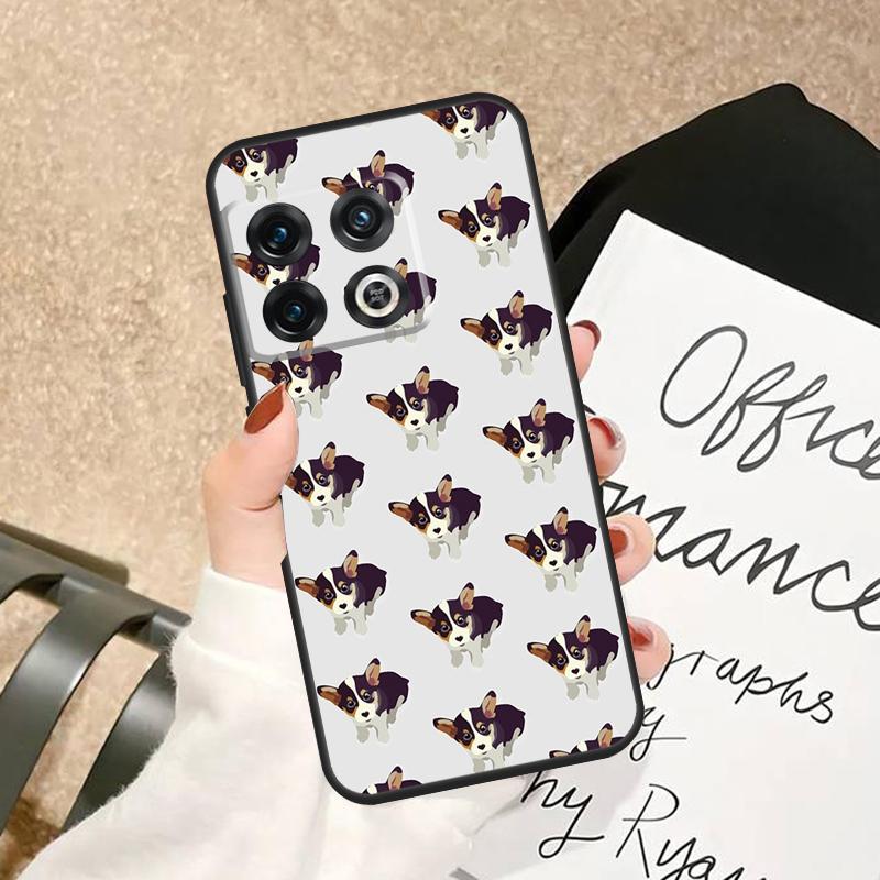 

Cute Cartoon Corgi Dog Case For OnePlus Nord 2 N10 N100 N20 N200 CE 2 Lite Cover For OnePlus 10 9 Pro 9RT 8T 10T OnePlus 10T