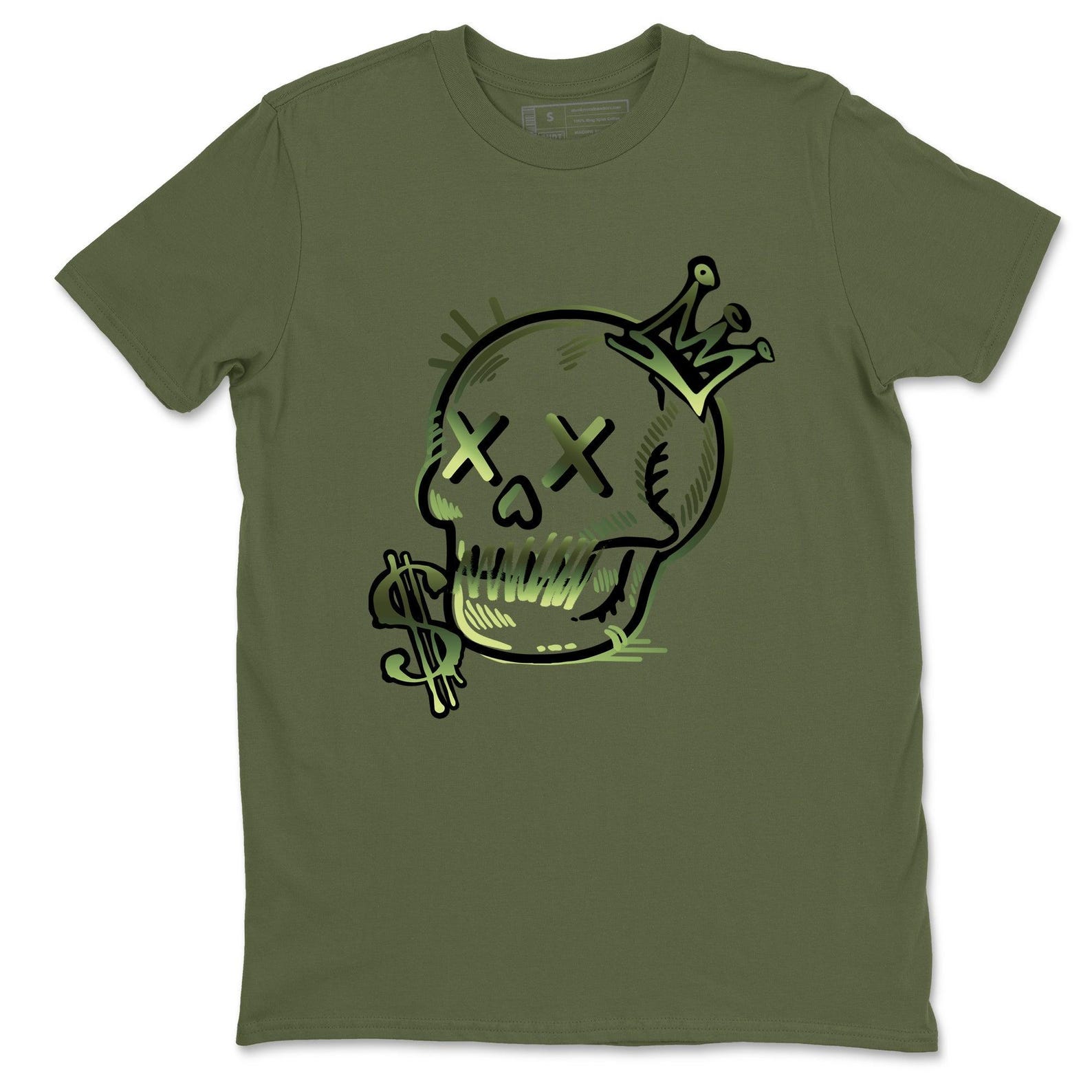 Neon Skull Graphic T-Shirt – Streetwear Fashion L