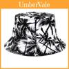 Cappello da Pescatore con Fantasia di Foglie di Cotone Con Protezione Solare Per Viaggi all'Aperto e Abbigliamento Casual