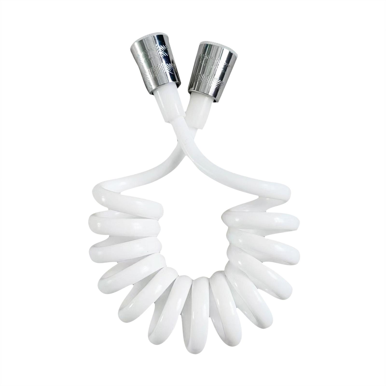 

1.5 Metre Shower Hose, Bathroom Spring, Flexible Water Supply Hose, Nozzle, Bathroom Fittings One Size