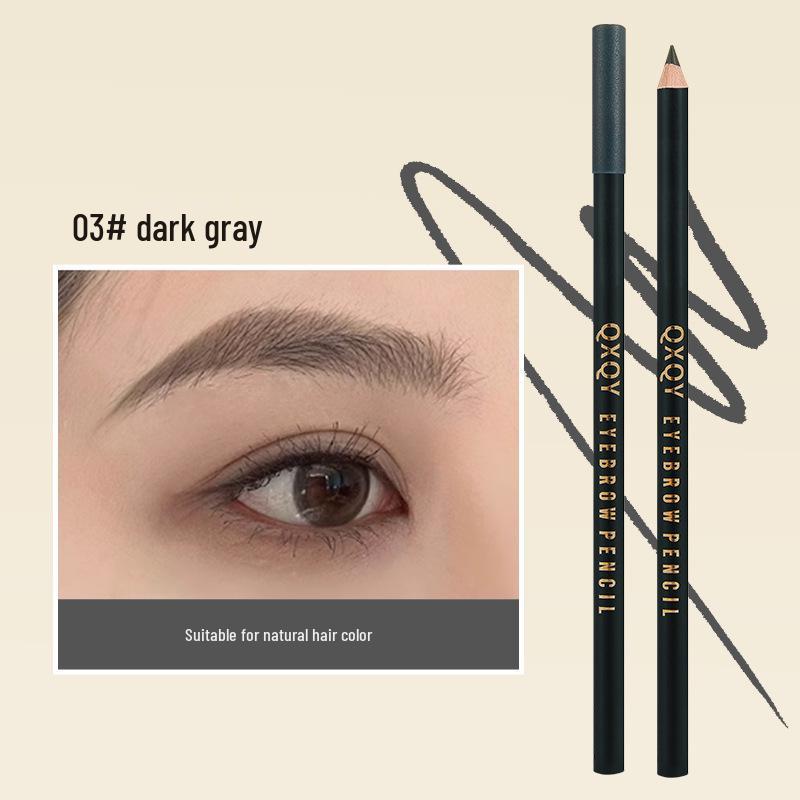 QXQY Waterproof Smudge-Proof Eyebrow Pencil - Perfect for Beginners and Long-Lasting Wear