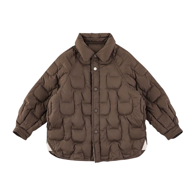 

Youyou Girls Winter Lightweight Hooded Down Jacket 110