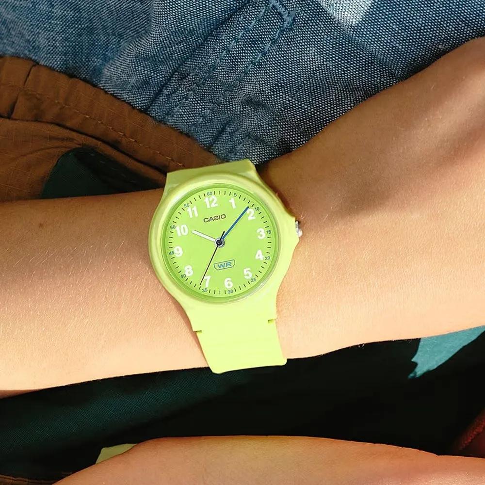 Cio LQ-24B-3B Analog Pop CSAT Student Unisex Urethane Watch Low Noise Z-Cosmo