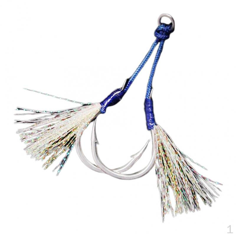Hooks Fishing Barbed Assist 5