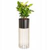 Standing Metal Black Gold Loft Wire Stand 56Cm