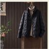 Retro buckle light and thin short down jacket women's year winter new fashion age-reducing foreign style white duck down jacket