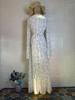 2025 Spring Elegant Floral Long Sleeve Dress for Women - Soft, Sweet, and Comfortable