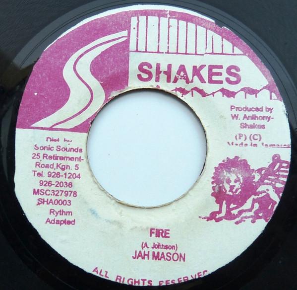 

7inch Record JAH MASON - Fire NONE Shakes 1996 Jamaica Reggae, Ska & Dub Used