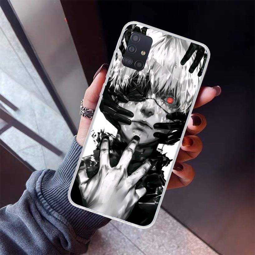 G-Ghoul Tokyo Kaneki Ken Phone Case For Samsung Galaxy A52 A51 A50S A32 A22 A12 A02S A72 A71 A31 A70 A30S Note 20 Ultra 10 Plus