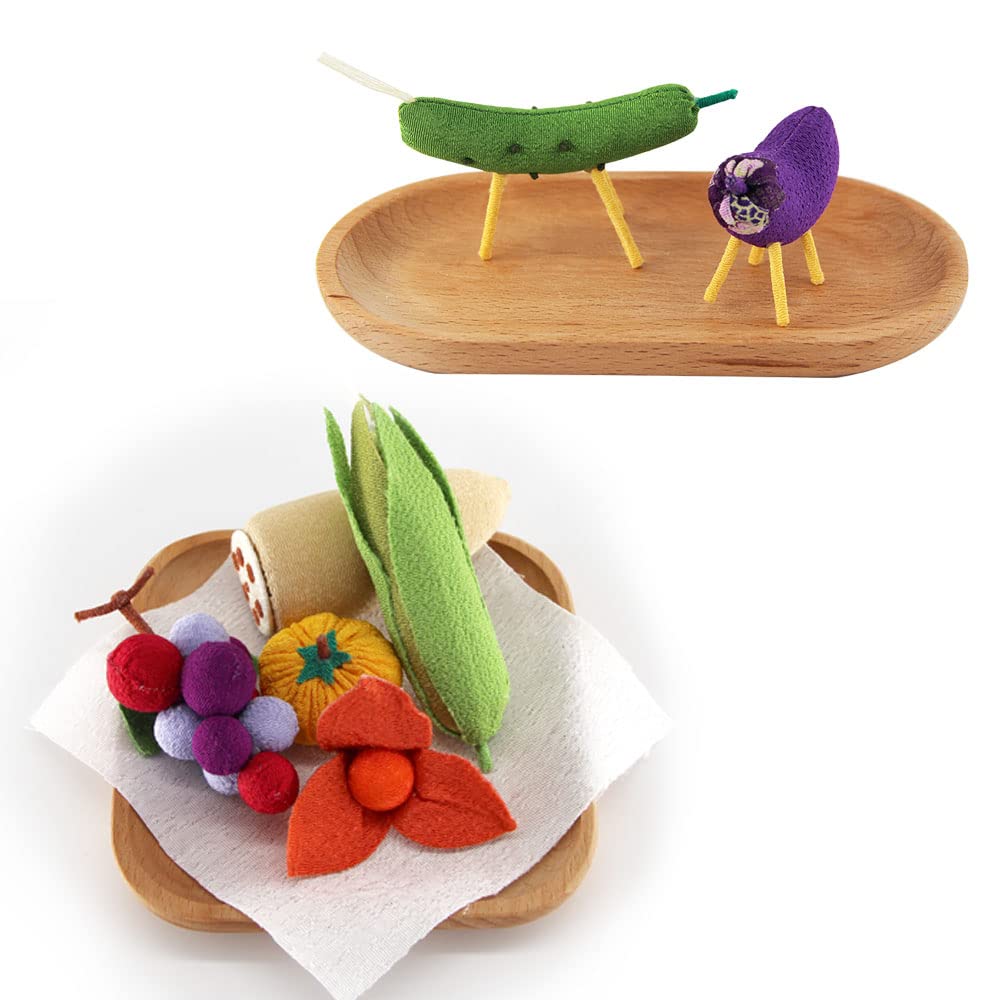 

Obon Decorations, Chirimen Offering Set, Cow and Horse Ornaments with Stand, Assorted