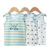 Children's Trendy Cotton Vest: Thin, Elastic Camisole for Boys & Girls - Perfect Summer Base Layer.