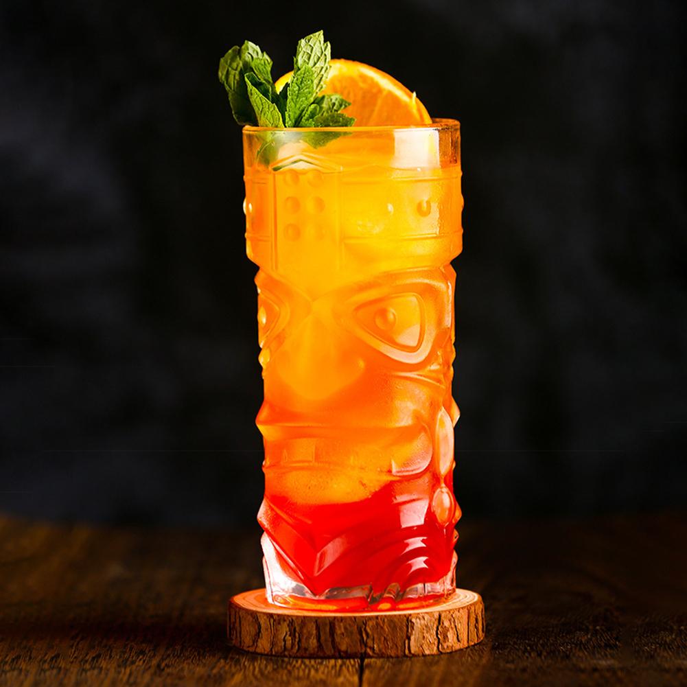 400ml Grimace Shape Drink Cup Fashion Large Capacity Glasses For Home Restaurant Bar