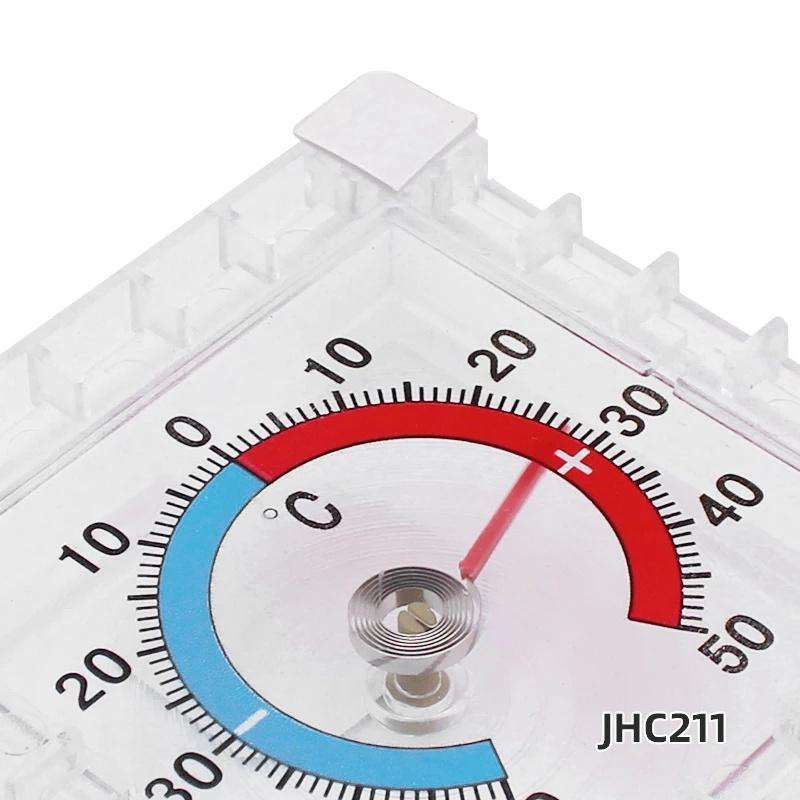 1pc Temperature Thermometer Window Indoor Outdoor Wall Garden Home Graduated Disc Measurement