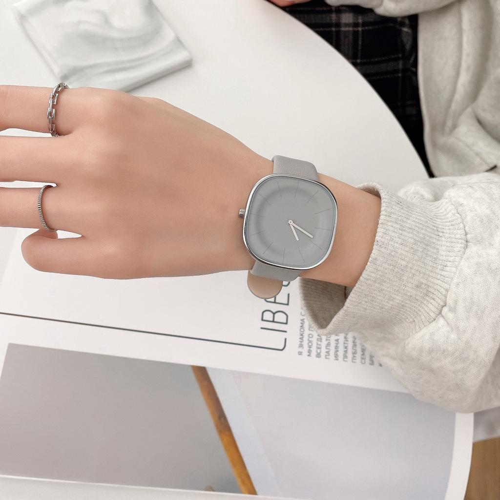 Simple Square Women Watches Leather Fashion Ladies Wristwatch Big Dial relogio feminino Female Quartz Clock Elegant Gift