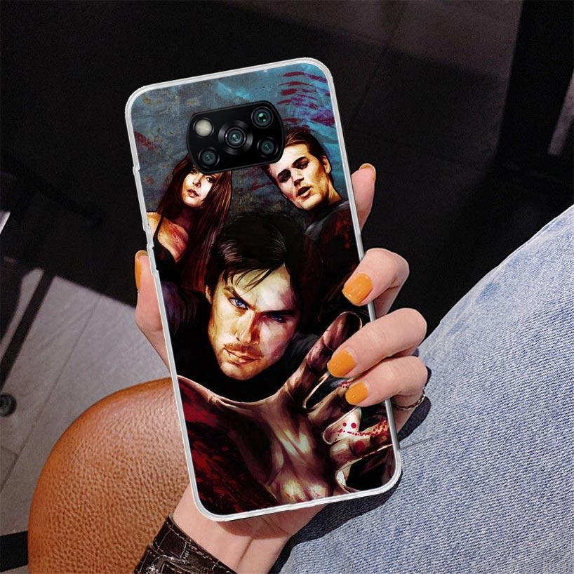 

The Vampire Diaries Salvatore Phone Case For Xiaomi Poco X7 X6 X5 Pro F7 Ultra Redmi 15C 15 13C 13 12C 12 10 10A 10C 9 9A 9C 9T Redmi 13