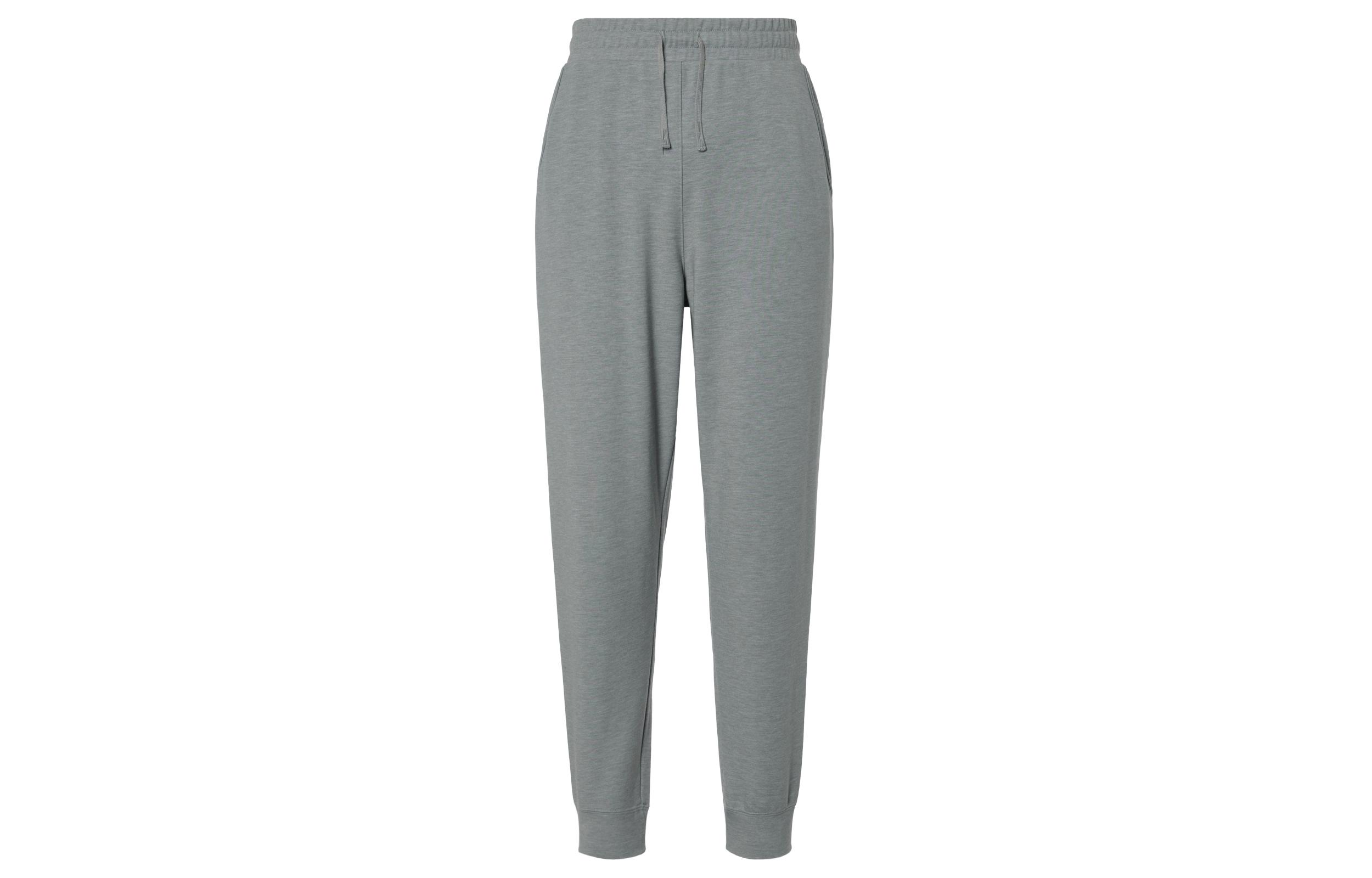 

Nike Knitted Sweatpants Women s Gray Moderate Cuffed Pants DM7038-073 M