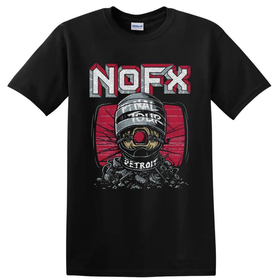Nofx Punk Rock Band Astronaut Graphic T Shirt Alternative Music Concert Tee