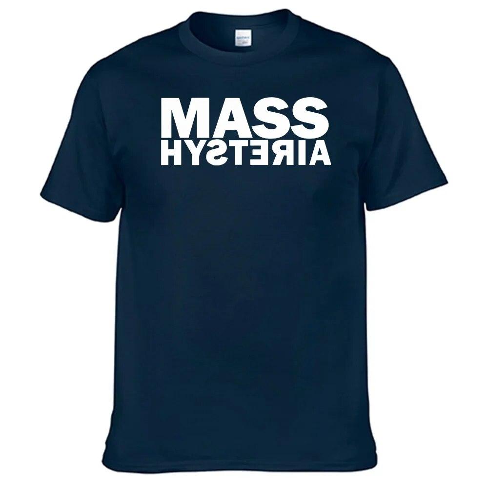 

Футболка Mass Hysteria унисекс, 100% хлопок, женская рубашка унисекс, лидер продаж N021 3XL