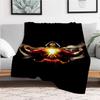 Shazam! Superhero Hoodie Transform into the Lightning Fast Hero!Blanket Flannel Throw Blanket for Sofa, Bed, Travel, Camping, Office, Couch, Chair