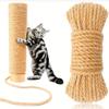 Cat DIY Sword Hemp Rope Cat Crawler Special Hemp Rope Scratch Resistant Cat Scratch Column Cat Scratch Board Scratch Rope Cat Toy