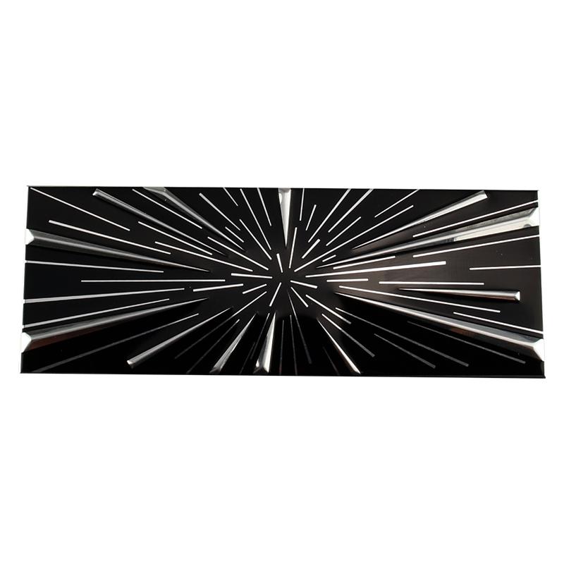 For Tesla Model 3 Y S X Time Space Tunnel Trunk Badge Emblem Decals Sticker Model 3 Highland 2024 Performance Accessories