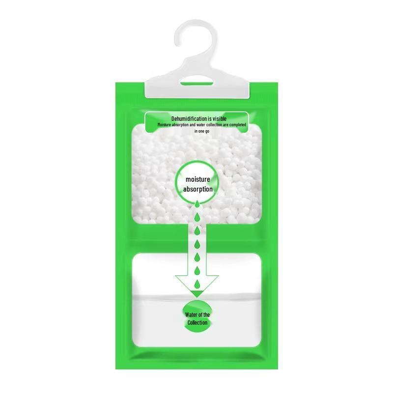 Moisture-Absorbing Hanging Bag: Dehumidifier and Mildew-Proof Wardrobe Solution for Dorms and Homes