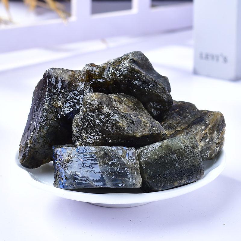 Cristalli di Labradorite Naturale Pietre per Aromaterapia e Decorazione