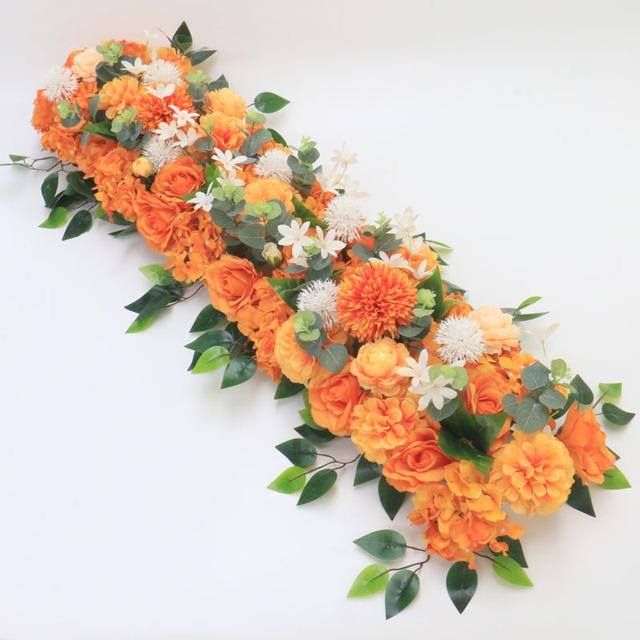 100 CM DIY kāzu ziedu sienu