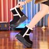 8638 Thick-soled Snow Boots for Women, Piled and Thickened In Winter, Heightened Within 2025, Non-slip and Warm Short Boots, Genuine Tide
