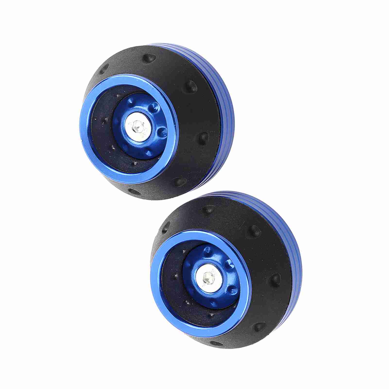 

CNC Aluminum Front Fork Wheel Frame Sliders Motorbike Falling Protection Scooter Moped Blue
