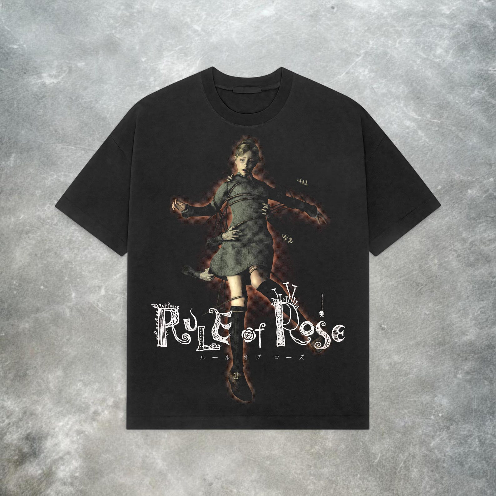 Rule of Rose Tee - Y2K Vintage PS2 Horror Game T-Shirt 2XL
