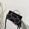 Niche Radio Design Small Shoulder Bag  Novelty Top Handle Satchel Bag For Women  Retro Outgoing Bag