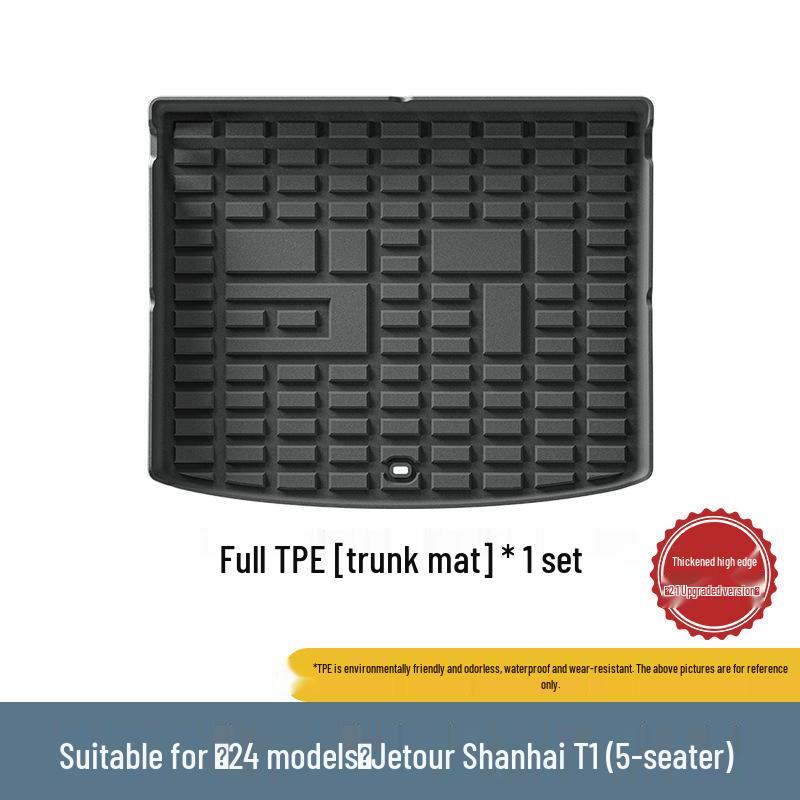 2024 Jetour Shanhai T1 Eco-Friendly TPE Floor Mats & Trunk Mat Set