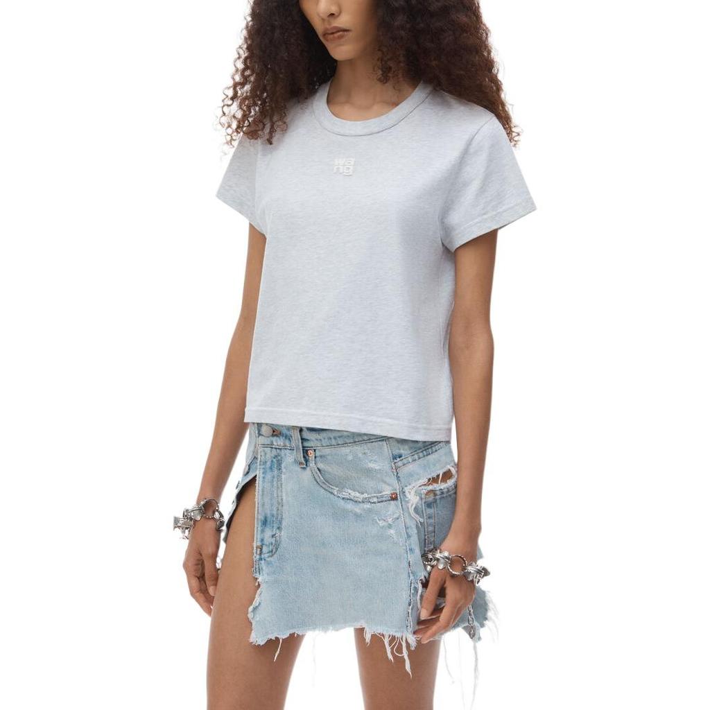 alexander wang SS22 LogoT Unisex 4CC3221358-050