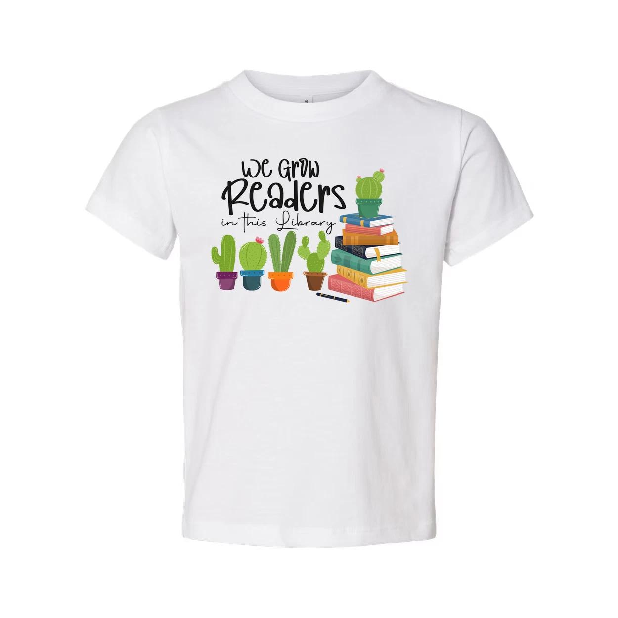 

We Grow Readers In This Library Graphic Tee 3XL