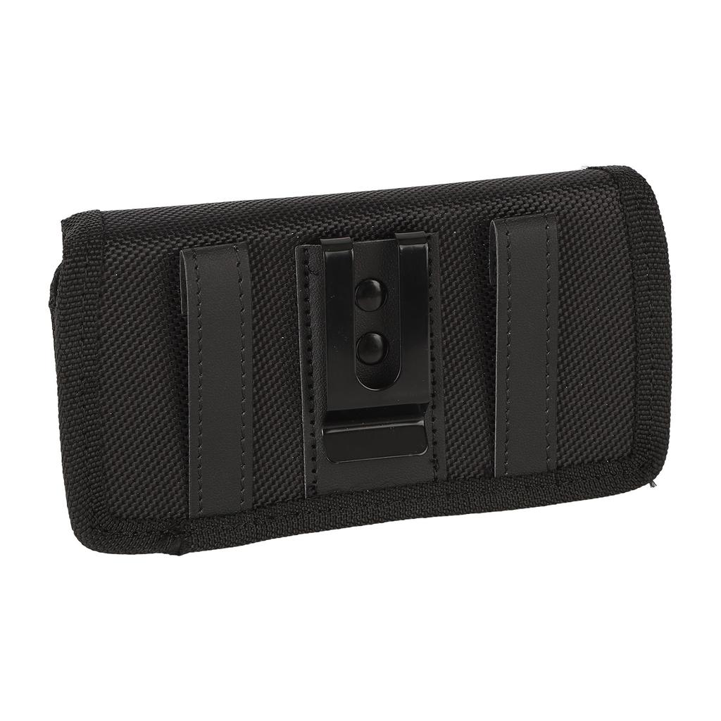 Nylon Phone Belt Pouch Cell Phone Belt Holder Pouch Cover With Belt Clip Black For IPhone 14 Pro 14 13 Mini For Samsung Galaxy S23