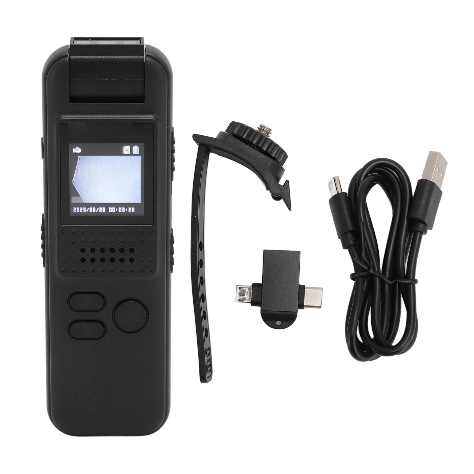 

Portable Video Recorder with 32G Memory Card HD 1080P Rotatable Lens Magnetic Body Mini Camera