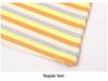 Women's Summer Round Neck Striped Cotton T-Shirt: Colorful, Casual, Loose, Age-Reducing, Slimming Design.
