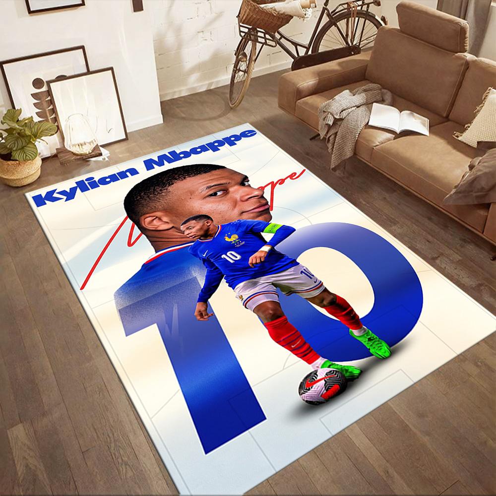 Mbappe 144 Area Rug Design for Entryway Decorate room Dormitory Foyer Antislip Carpet Decorate Offices Gift for Festivals