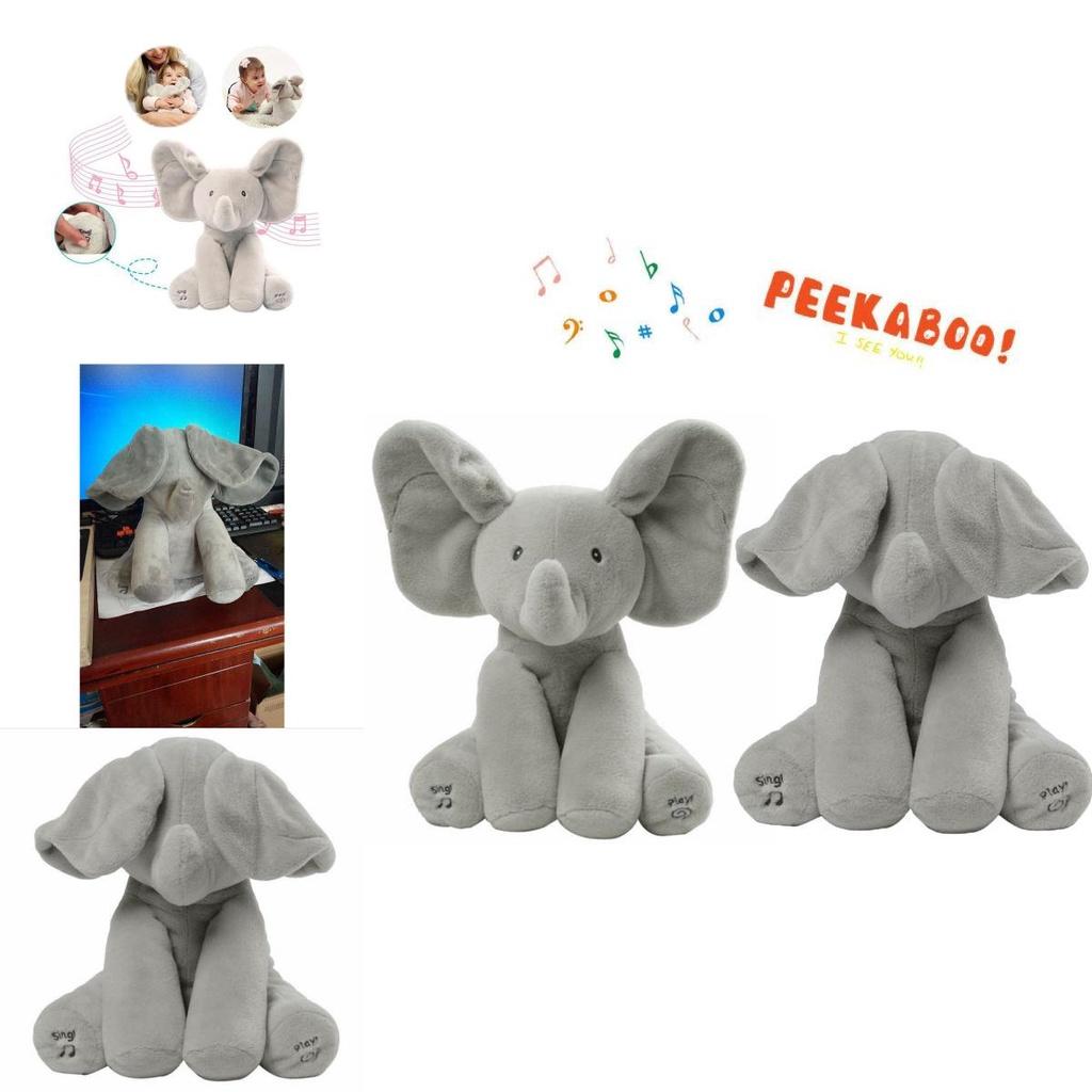 Animierter sprechender Guck-Guck und singender Elefant Baby Kinder Bildungsgeschenke