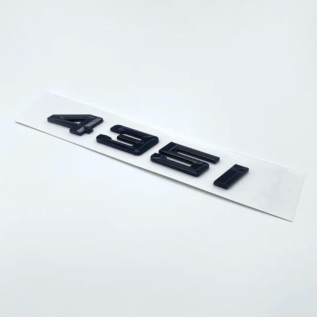 Nowe cyfry litery 420i 428i 430i 435i 440i ABS godło dla BMW serii 4 F32 F33 F36 G22 G23 bagażnik samochodowy tabliczka znamionowa naklejka z logo