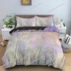 Feathers Pattern Bedding Set Duvet Cover Comforter Covers For Bedroom Twin King Size Soft Quilt Cover With Pillowcase