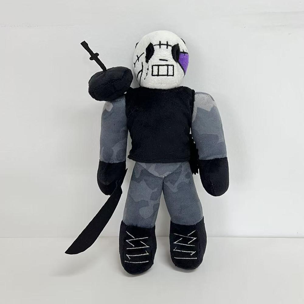 Forsaken Slasher Plush Doll Cute Soft Toys Game Plushie Toys Adorable Peripheral Dolls for Fan Birthday Gift Decoration