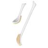 Adjustable Long Handle,Foot Brush& Scrubber For Wet/Dry Brushing- 10.2" To 27.5" Foot Scrub Tool