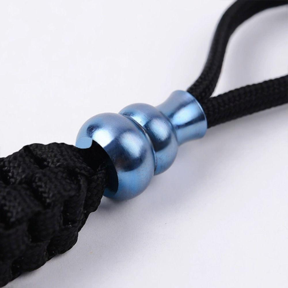 Vysoce kvalitní nůž Přívěsek na šňůrku Titanová slitina Paracord Lanový nůž Korálky EDC Multi Tools