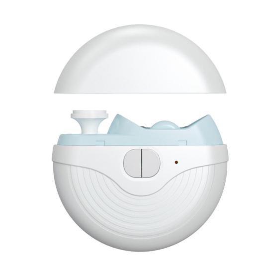 Yousheng 2-In-1 Electric Nail Clipper Automatic Kids Adults Seniors Nail Trimmer with LED Light Baby Manicure Grinding File Fingernail Cutter Polisher