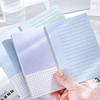 Extendable Foldable Sticky Notes 3-in-1 Lined/Dotted/Grid Self-Stick Notes Self-Adhesive Memo Pads School Office Supplies