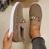 Women's Shoes 2024 Slip-on Women's Vulcanize Shoes Fashion Metal Decoration Ladies Casual Shoes New Plus Size Mesh Sneakers