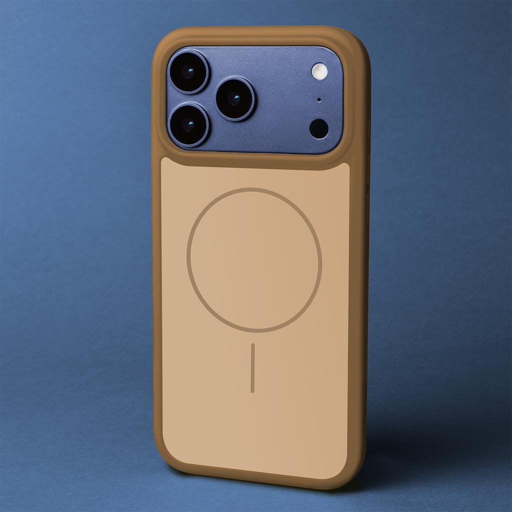 Nakładka Frame Thin Mag Do Iphone 16 Pro 6,3" Brązowa