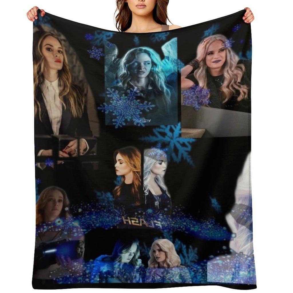 best of both killer frost and katlin snow Throw Blanket Large blankets ands Nap christmas gifts Blankets